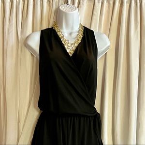 Ava & Viv Black V-Neck Jumpsuit.  Size 1X